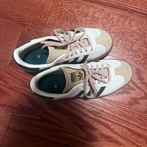 adidas Originals Gazelle Bold "Cream White/Green" Women's Shoe